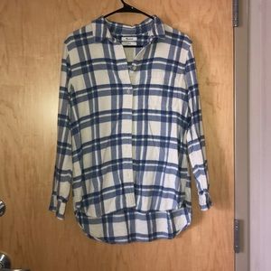 Madewell flannel Buttondown